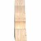 Ekena Millwork Richland Smooth Timber Gable Bracket, Douglas Fir, 36"W x 21"H x 5 1/2"D x 5 1/2"F, 14/12 Pitch GBW036X21X0606RIC00SDF - alternate 2